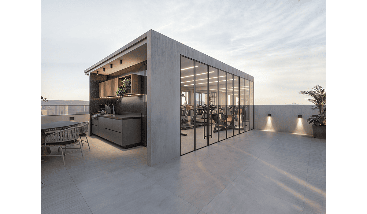 Espaço Gourmet Anexo Academia